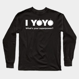 Funny YoYo Design Long Sleeve T-Shirt